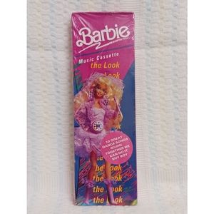 Vintage 1992 THE LOOK Barbie Cassette Tape sealed